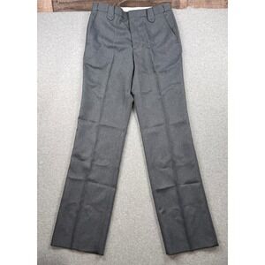 Circle S Pants Mens Size 34 Gray Western Ranch Flap Pocket Polyester Cowboy NEW